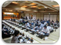 弊社忘年会の様子写真